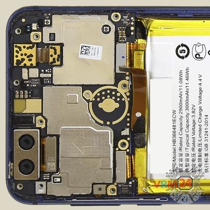 How to disassemble Huawei Honor 8, Step 7/3