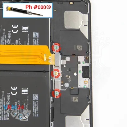 How to disassemble Xiaomi Pad 5, Step 14/1