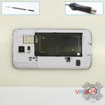 Cómo desmontar Samsung Galaxy S5 SM-G900, Paso 5/1