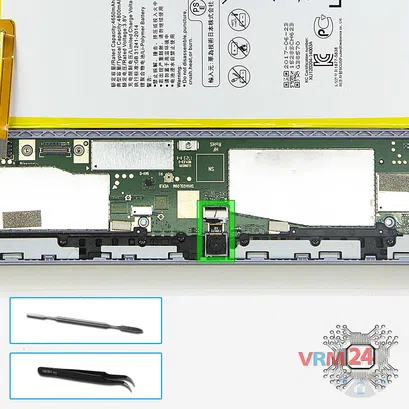 Как разобрать Huawei MediaPad T3 (10''), Шаг 4/1