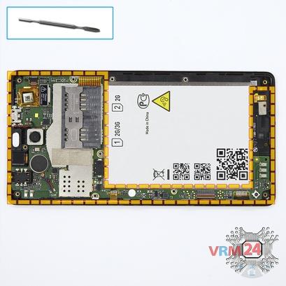 How to disassemble Archos 50 NEON, Step 6/1