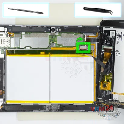 Как разобрать Huawei MediaPad M3 Lite 10'', Шаг 4/1