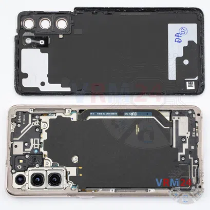 How to disassemble Samsung Galaxy S21 SM-G991, Step 3/2