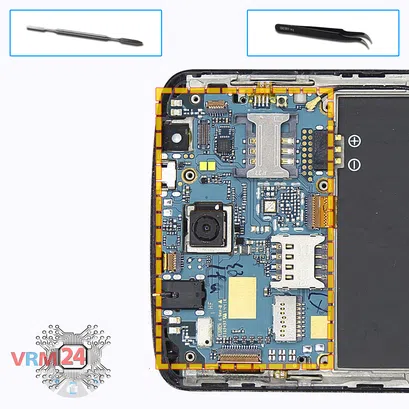 How to disassemble Philips Xenium I928, Step 9/1