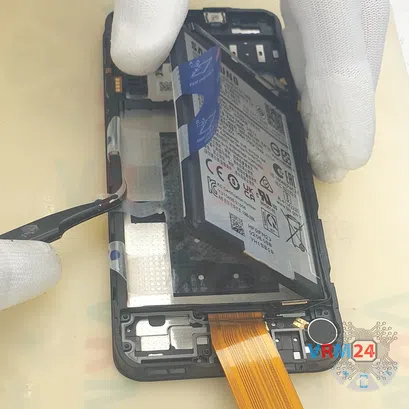 Cómo desmontar Samsung Galaxy A14 SM-A145, Paso 15/5