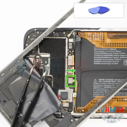 How to disassemble Xiaomi Poco M7 4G, Step 8/1