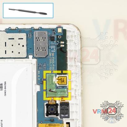 How to disassemble Samsung Galaxy Tab A 8.0'' SM-T355, Step 12/1