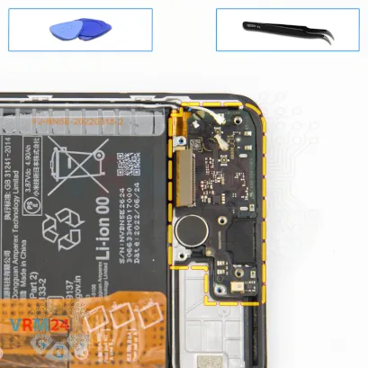 How to disassemble Xiaomi POCO X4 Pro, Step 12/1