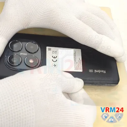 How to disassemble Xiaomi Redmi Note 14 Pro, Step 3/4