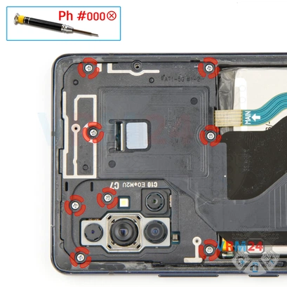 How to disassemble Samsung Galaxy A71 5G SM-A7160, Step 4/1