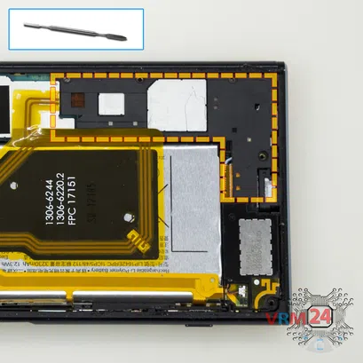 How to disassemble Sony Xperia XZ Premium, Step 7/1