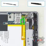 How to disassemble Huawei MediaPad M3 Lite 8", Step 7/1