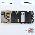 How to disassemble Nokia 6700 Classic RM-470, Step 7/1