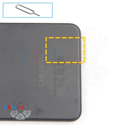How to disassemble Samsung Galaxy S21 FE SM-G990, Step 2/1