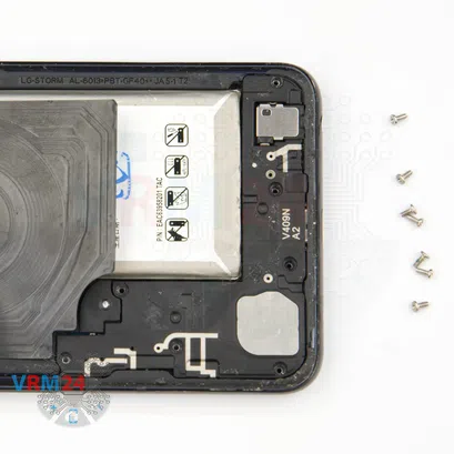 How to disassemble LG V40 ThinQ V405, Step 5/2