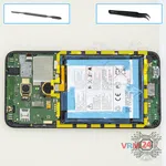 How to disassemble Alcatel OT A7 5090Y, Step 5/1