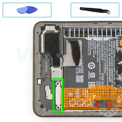 How to disassemble Xiaomi POCO X5 Pro, Step 7/1