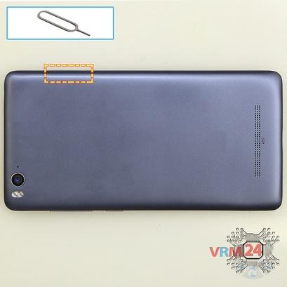 How to disassemble Xiaomi Mi 4C, Step 1/1