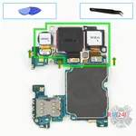 How to disassemble Samsung Galaxy S23 FE SM-S711, Step 17/1