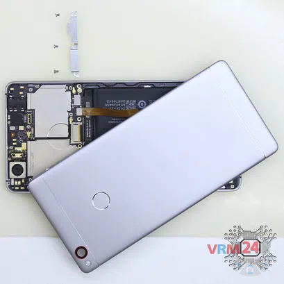 Cómo desmontar ZTE Nubia Z11, Paso 4/2