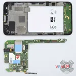 Como desmontar ZTE Geek V975 por si mesmo, Passo 10/2