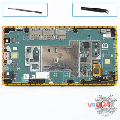 How to disassemble Sony Xperia E4, Step 8/1