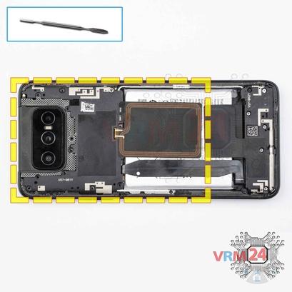 How to disassemble Asus ZenFone 7 Pro ZS671KS, Step 6/1