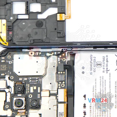 How to disassemble Nokia G10 TA-1334, Step 8/3