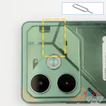 Как разобрать Tecno Pova 6, Шаг 2/1