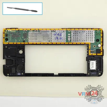 How to disassemble Microsoft Lumia 550 RM-1127, Step 6/1