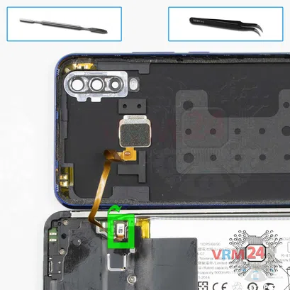 Cómo desmontar vivo Y12, Paso 5/1