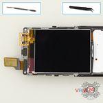 How to disassemble Nokia 8600 LUNA RM-164, Step 21/1
