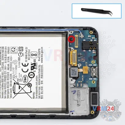 How to disassemble Samsung Galaxy A32 SM-A325, Step 8/1