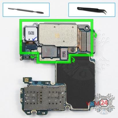 How to disassemble Samsung Galaxy S20 Plus SM-G985, Step 15/1
