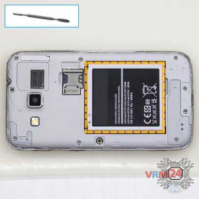 Cómo desmontar Samsung Galaxy Core Advance GT-I8580, Paso 2/1