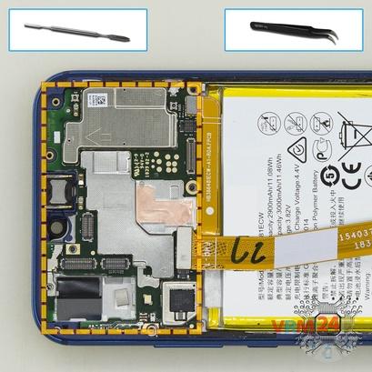 How to disassemble Huawei P20 Lite, Step 19/1