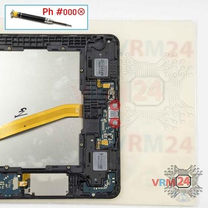 How to disassemble Samsung Galaxy Tab A 10.5'' SM-T590, Step 8/1