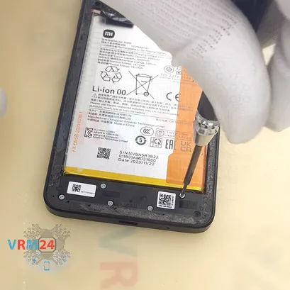 How to disassemble Xiaomi Redmi A3, Step 5/3