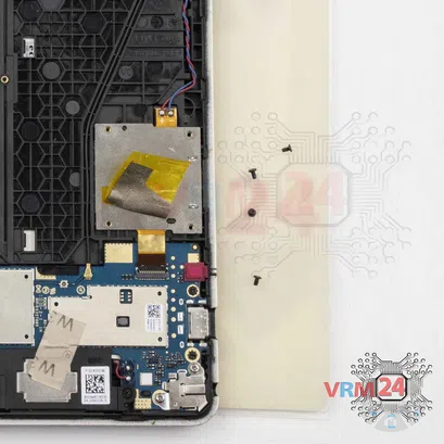 How to disassemble Lenovo Tab M10 TB-X605L, Step 7/2