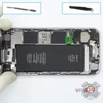 Cómo desmontar Apple iPhone 6S, Paso 4/1