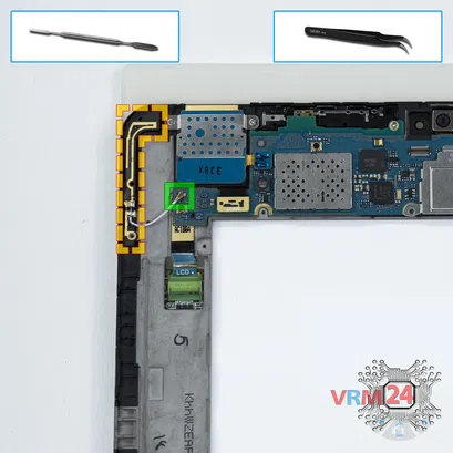 How to disassemble Samsung Galaxy Tab 8.9'' GT-P7300, Step 10/1