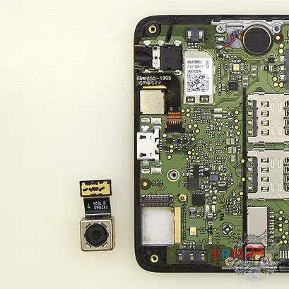 How to disassemble Lenovo A6000, Step 5/2