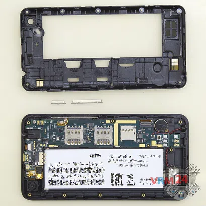 How to disassemble Micromax Bolt Supreme 2 Q301, Step 4/2