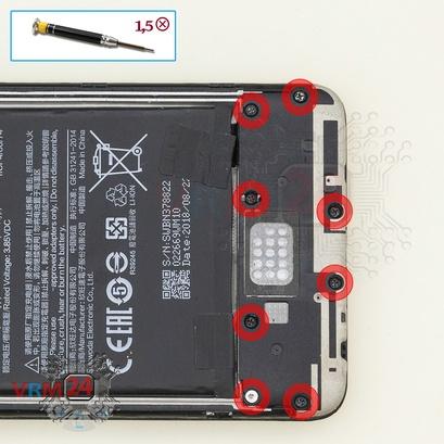 Cómo desmontar Xiaomi Redmi 6A, Paso 5/1