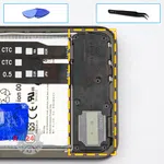 Cómo desmontar Samsung Galaxy A34 SM-A346, Paso 8/1