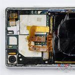 Como desmontar Sony Xperia Z3v por si mesmo, Passo 4/2