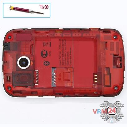 How to disassemble HTC Desire C, Step 3/1