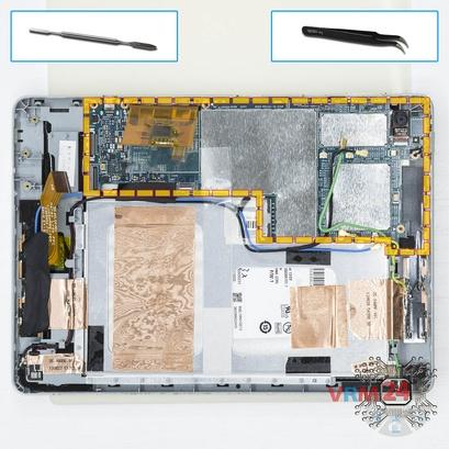 How to disassemble Acer Iconia Tab A1-811, Step 9/1