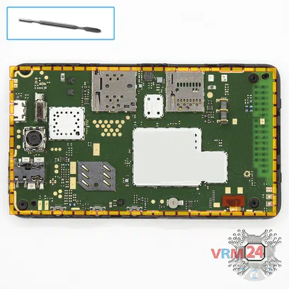 How to disassemble Nokia Asha 501 RM-902, Step 7/1