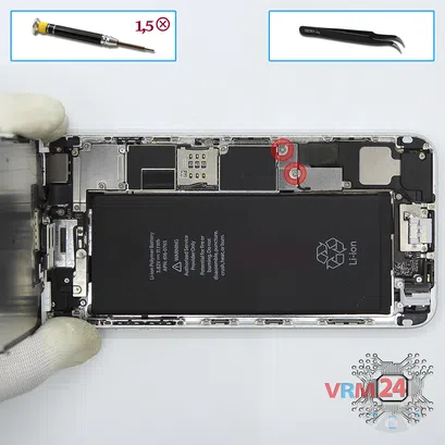 How to disassemble Apple iPhone 6 Plus, Step 3/1